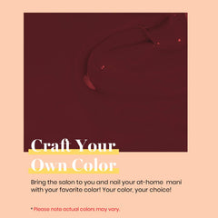 Beetles Blanchett Maroon nail swatch set displaying versatile color options