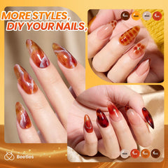 Beetles Gel Polish blooming gel bottle close-up highlighting easy marble creation benefit