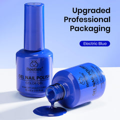 beetles blue gel polish under led lamp curing quickly for salon-speed results
