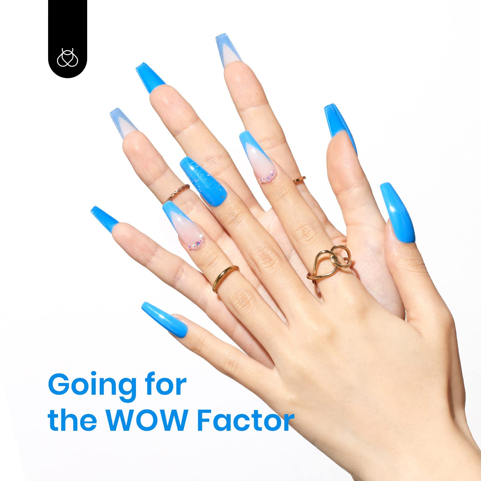 beetles brand nail tip swatch showing full opacity and color payoff