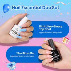 beetles Gel Polish base coat label close-up showing adhesion benefit for nail protection