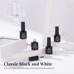 beetles black polish bottle close-up showing smooth pigment for crisp lines