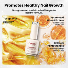 Beetles bottle held in hand showing 15ml size and travel convenience benefit