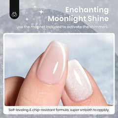 Beetles bottle scale next to finger for size, highlights compact portable 15ml benefit
