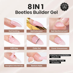 beetles brush application demonstrating easy sculpting and controlled coverage