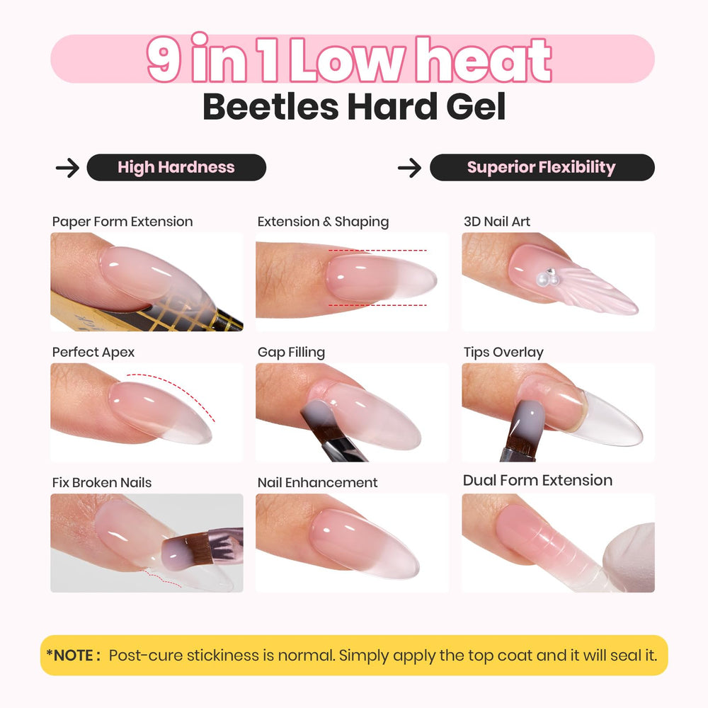 Beetles brush applicator detail demonstrating easy product pick-up and controlled placement benefit