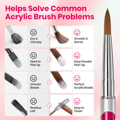 beetles brushes with protective caps keeping bristles clean and shaped
