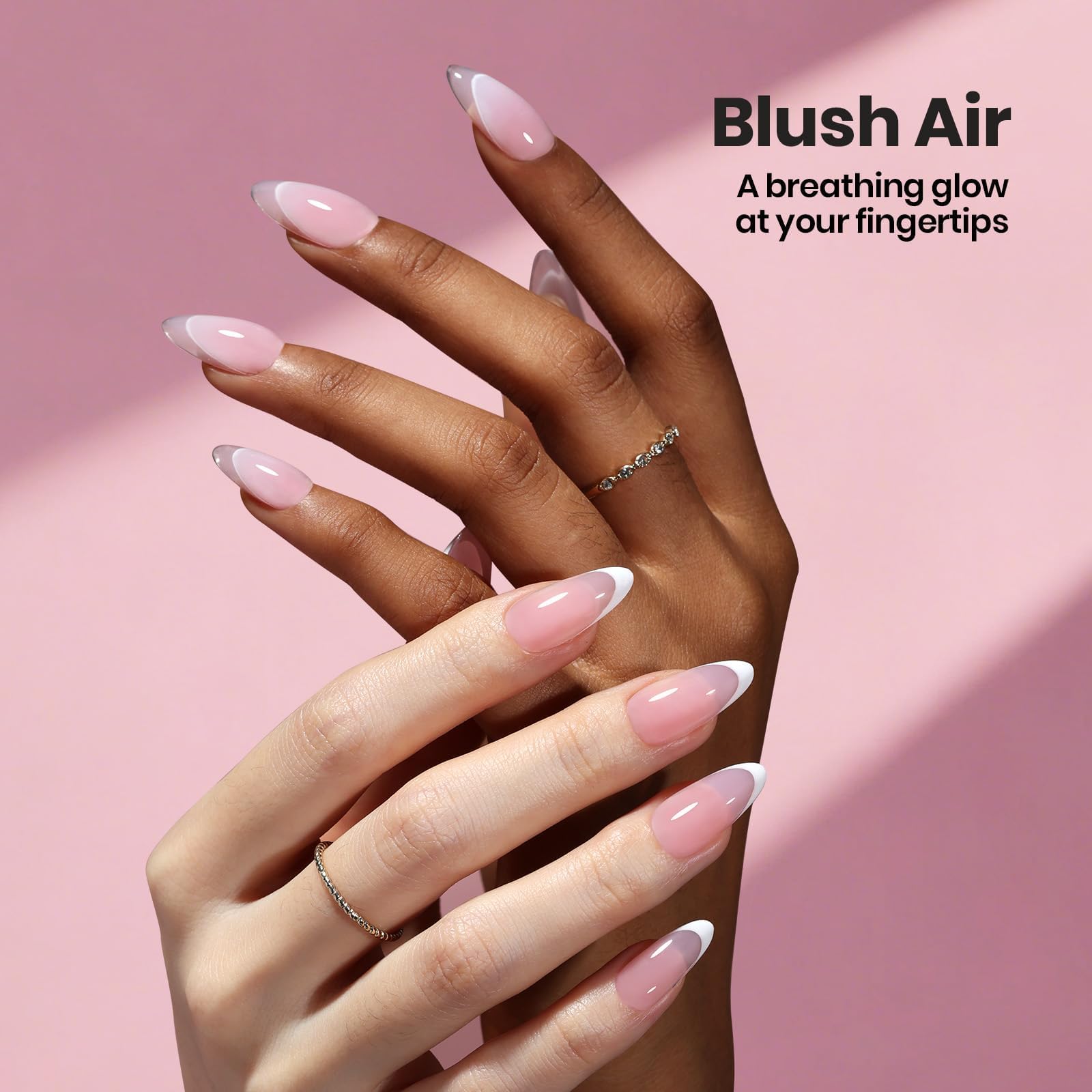 Beetles Gel Polish shaping apex with brush to create balanced thickness