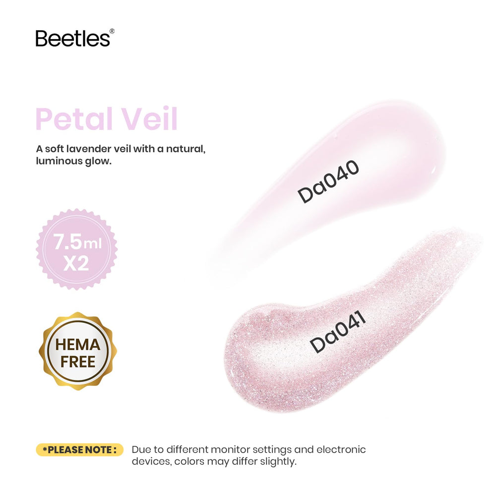 Beetles Builder Gel cured apex side view illustrating strength and shape