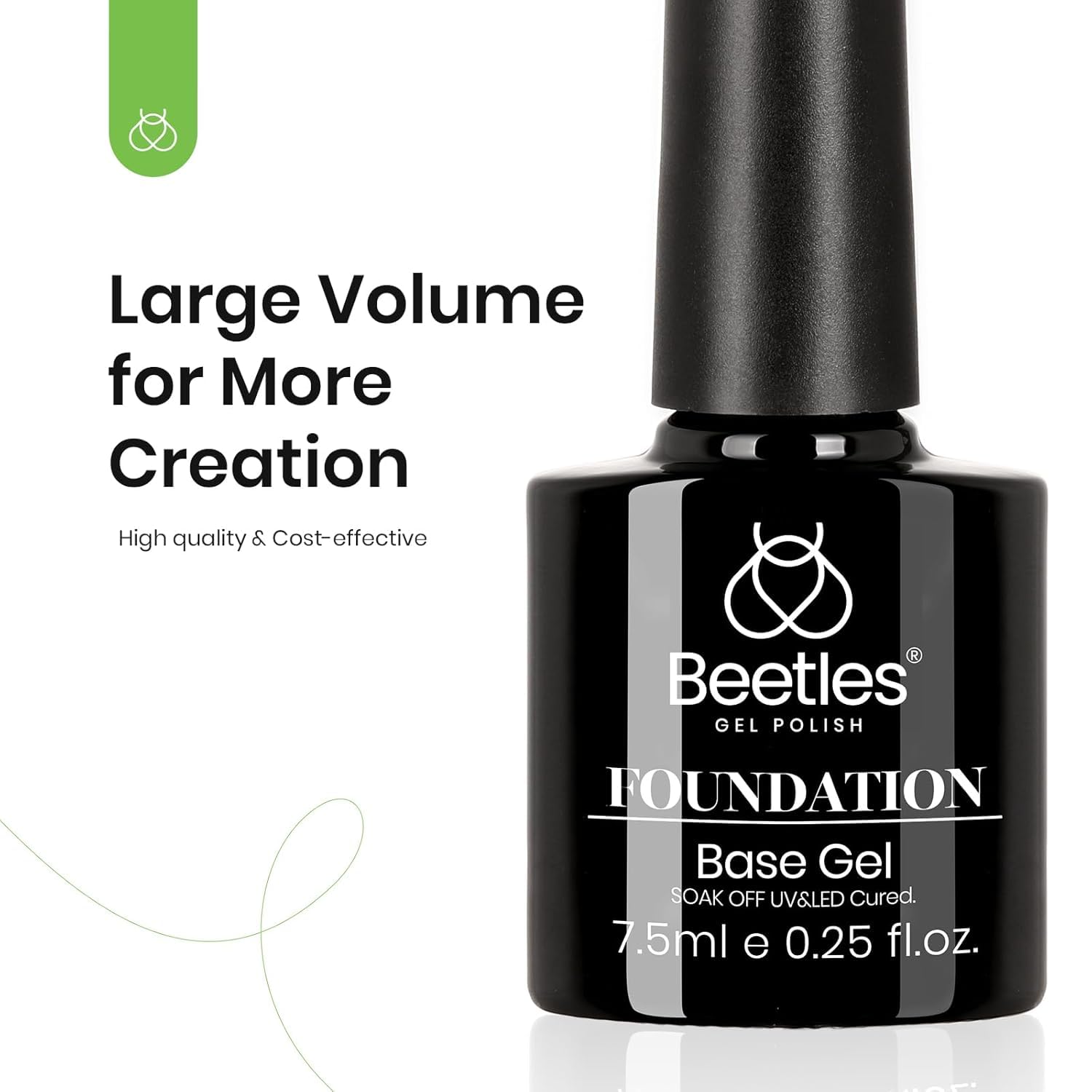 Beetles finished nails glossy result showcasing long-lasting shine and chip resistance