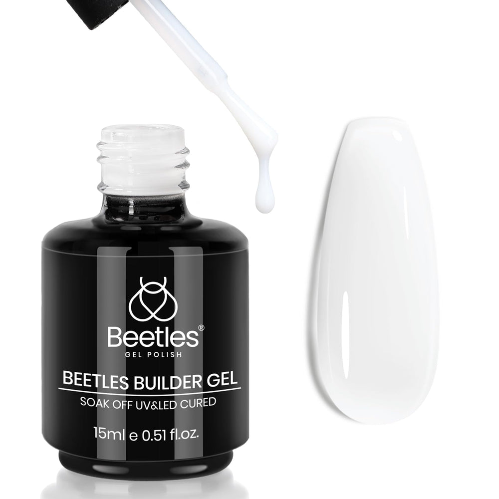 Beetles Gel Polish front bottle view showing label and compact 15ml size benefit