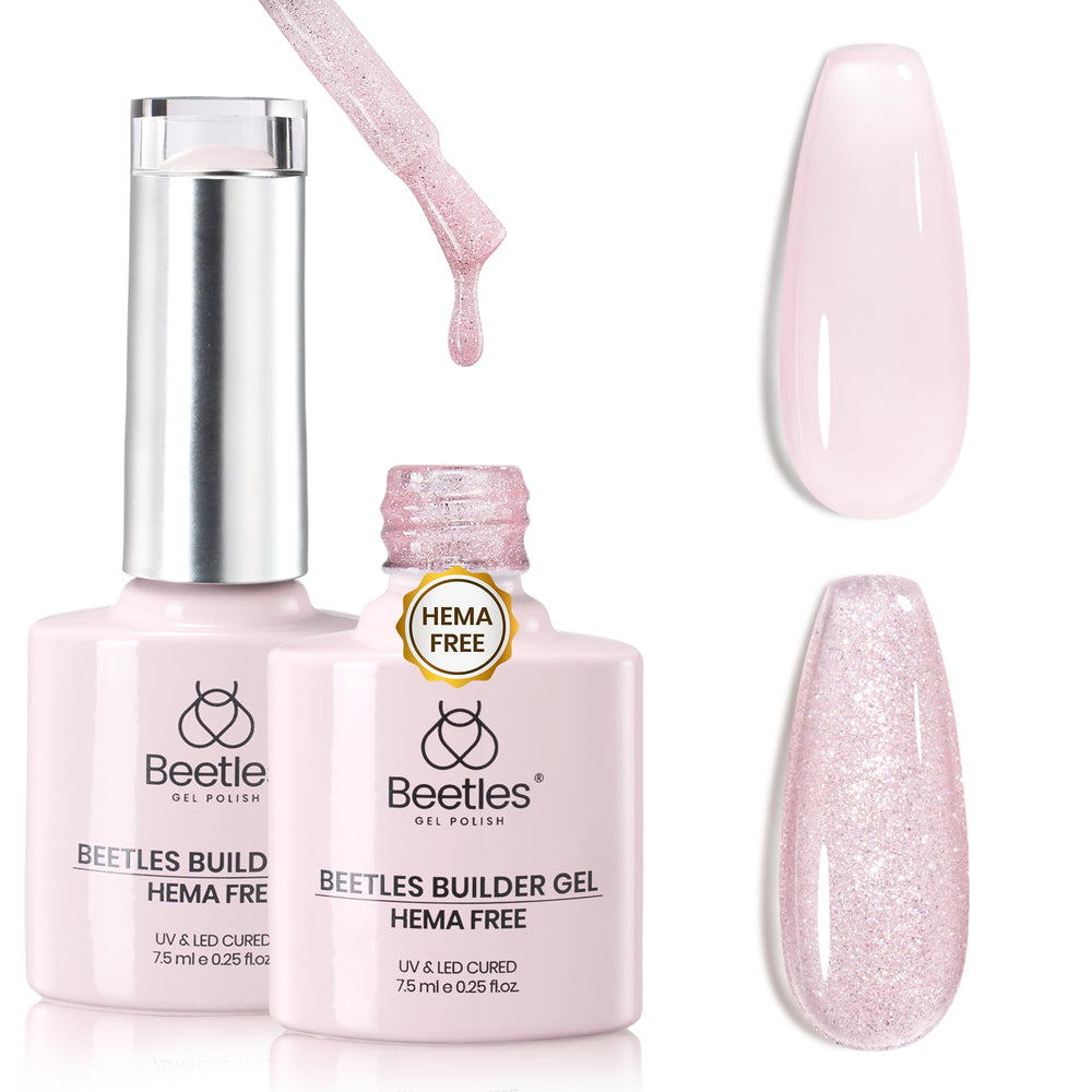 Beetles Builder Gel front packaging showing product and shade benefits