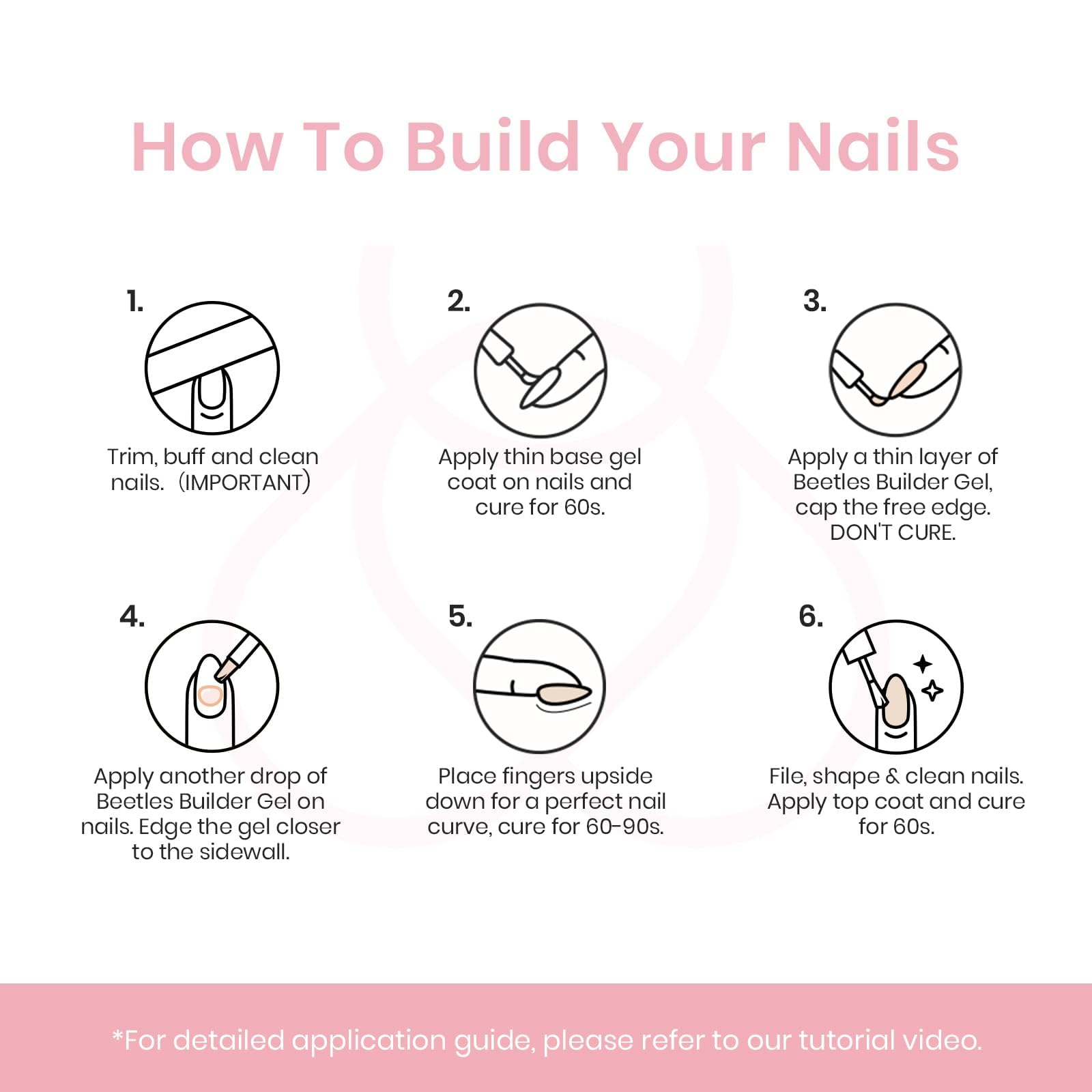 beetles builder gel home salon setup shows beginner-friendly kit
