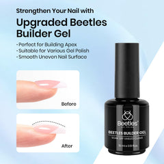 beetles builder gel texture close-up demonstrating smooth sculpting benefit