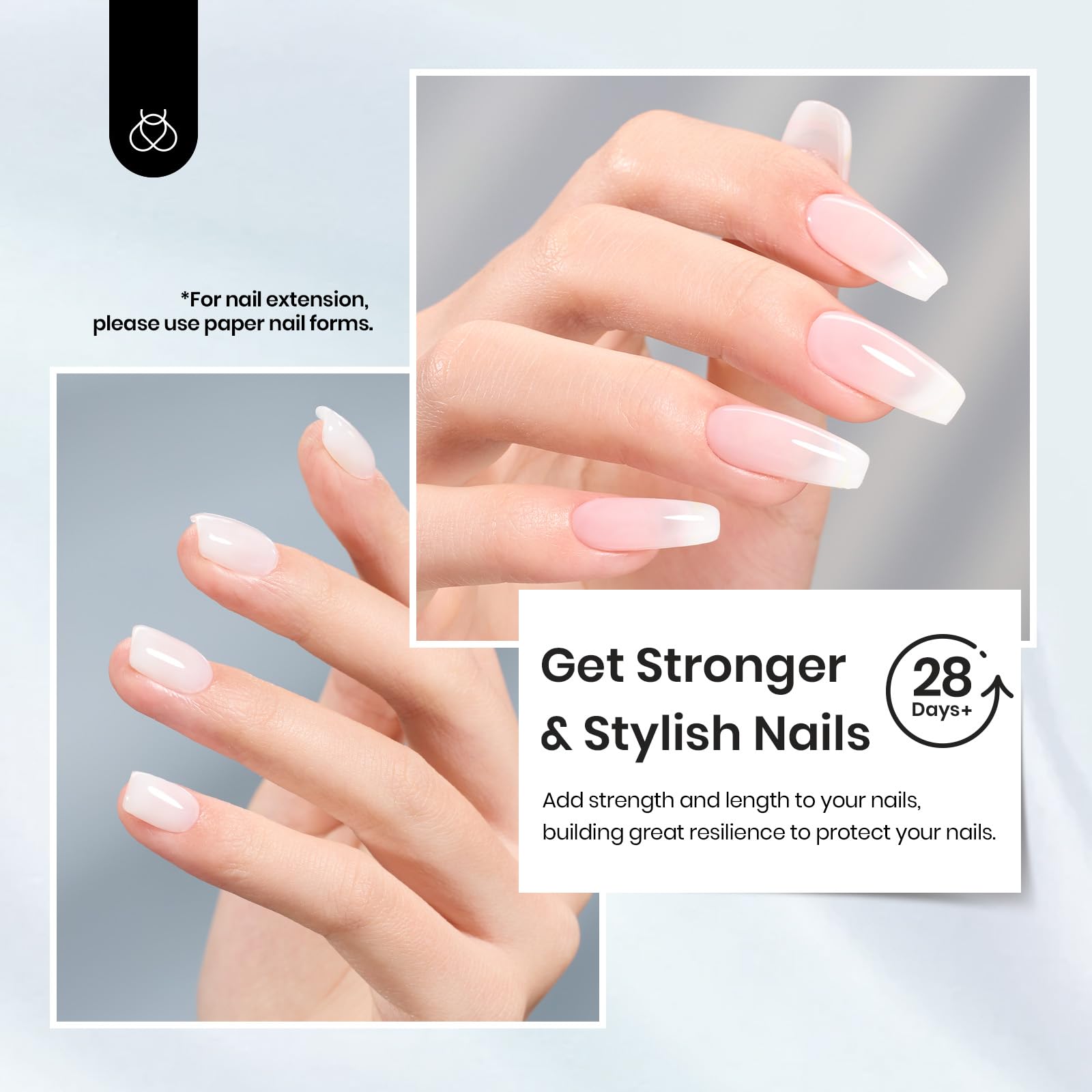 Beetles kit in manicure setup lifestyle image showing professional results at home