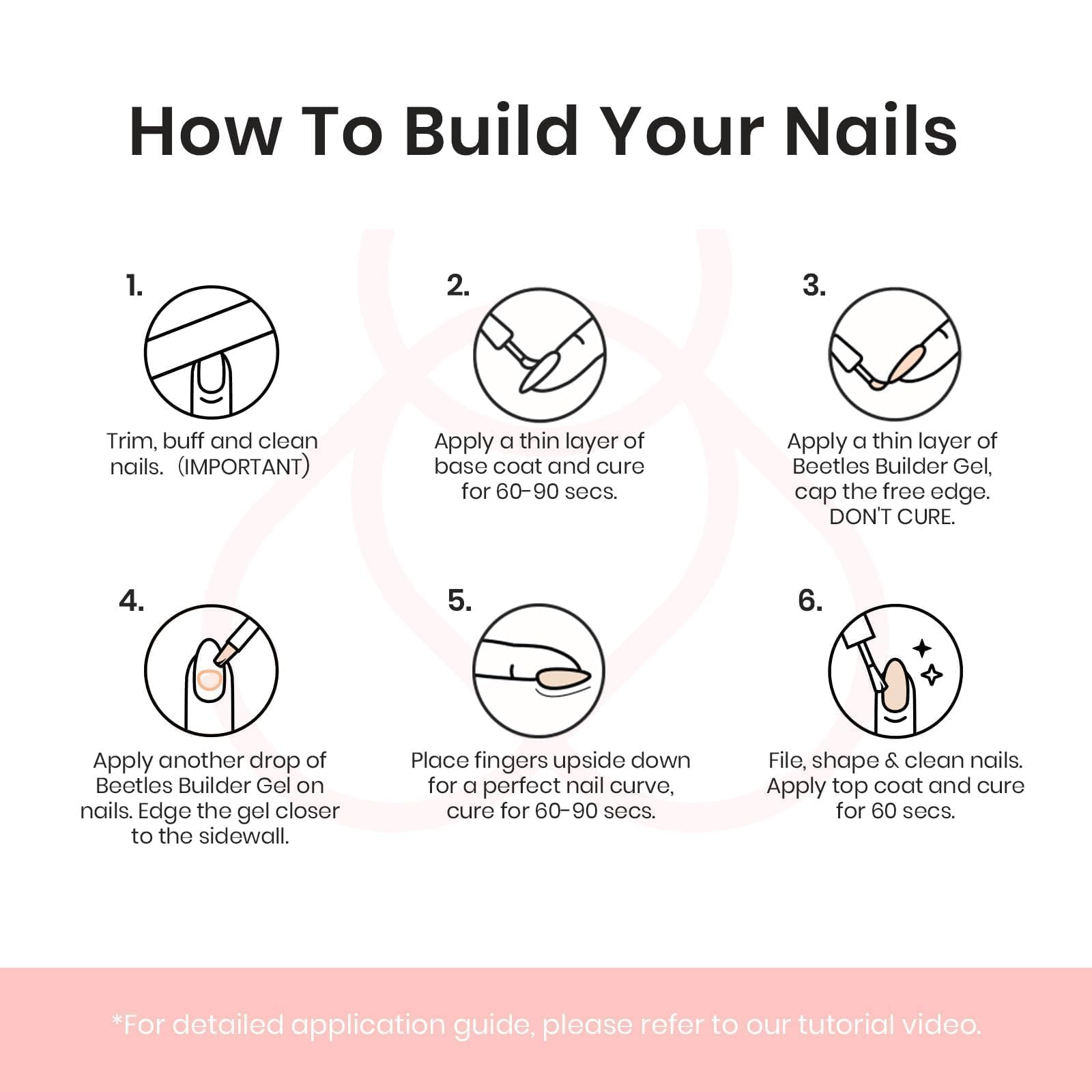 beetles builder gel lifestyle wedding nails portraying natural nude elegance