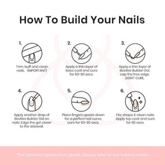 beetles builder gel lifestyle wedding nails portraying natural nude elegance