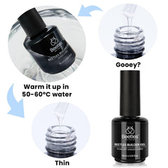 Beetles Builder Gel finished nude manicure lifestyle showing subtle enhancement