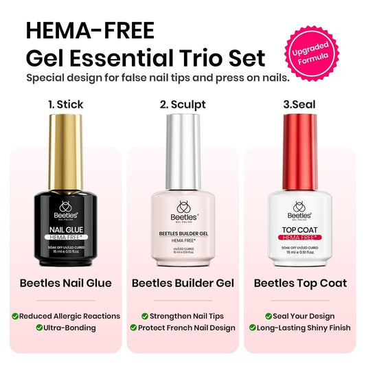 beetles builder gel texture close-up illustrating smooth self-leveling