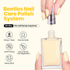 beetles brush applying polish showing smooth stroke for easy application benefit