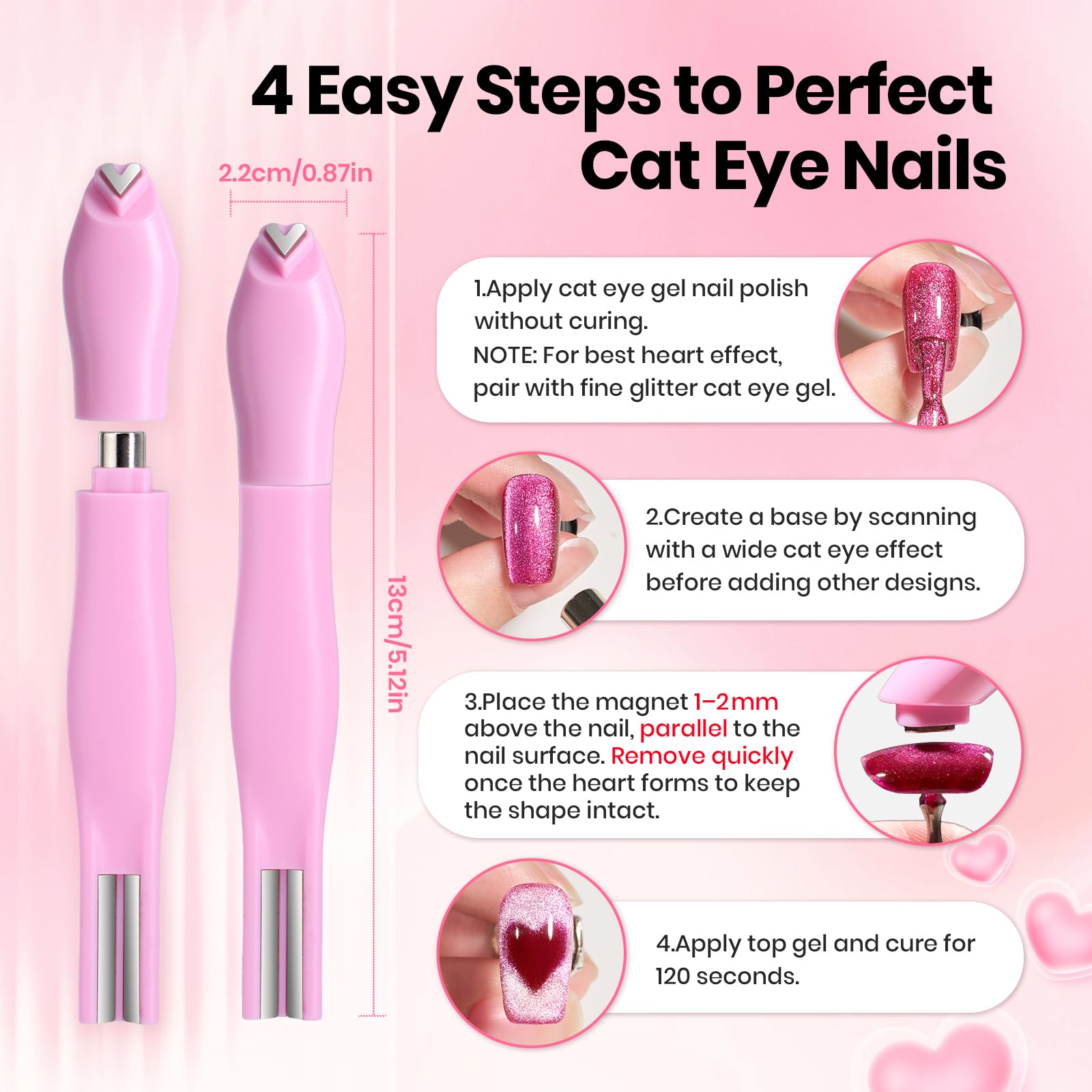 beetles Gel Polish stripe tip detail producing clean luminous light bands