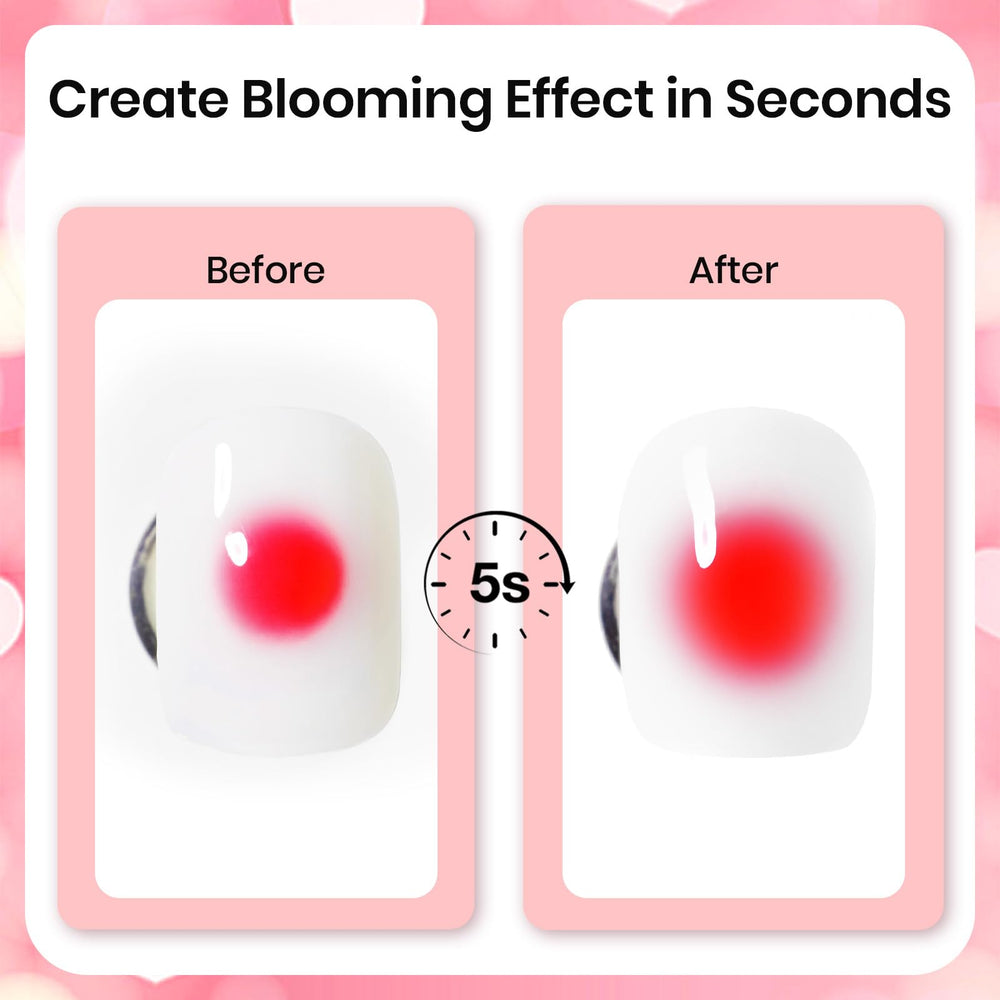 beetles clear blooming gel texture close-up for smooth blending