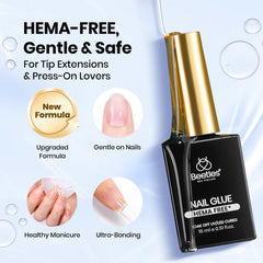 beetles clear glue texture demonstrating smooth consistency for secure bonding