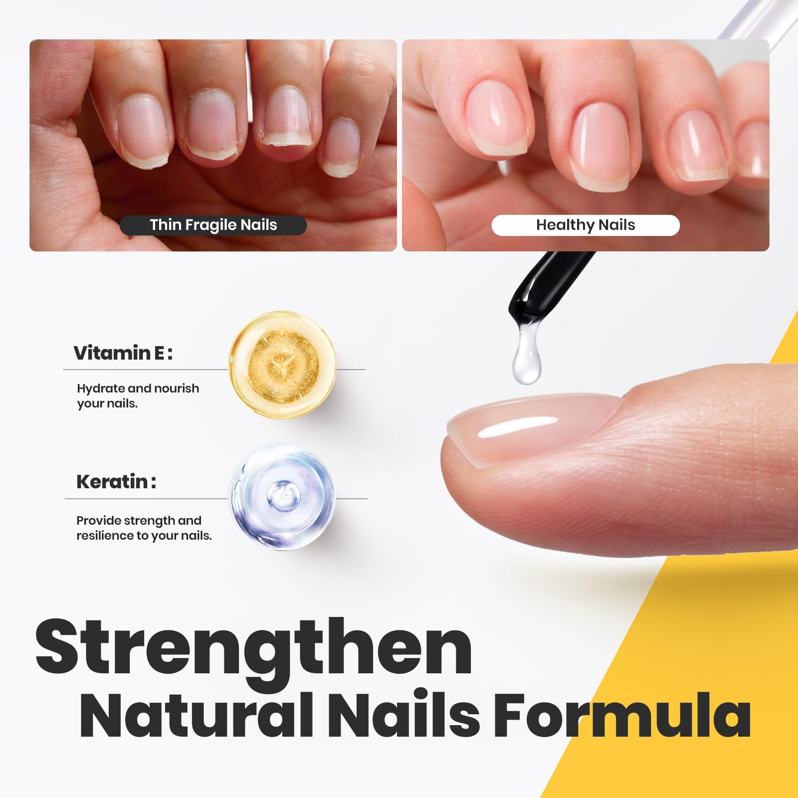 Beetles glossy nail close-up showing high-shine finish and protective benefit