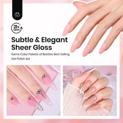 Beetles Gel Polish close-up powder texture for smooth application