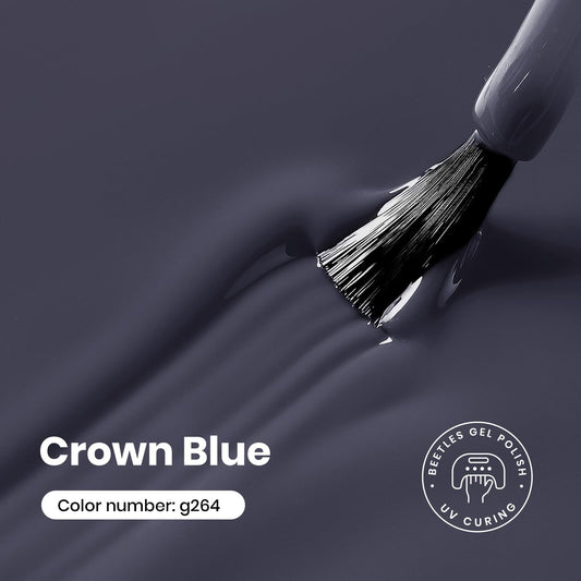 beetles gel polish brush loaded with color ready for smooth application
