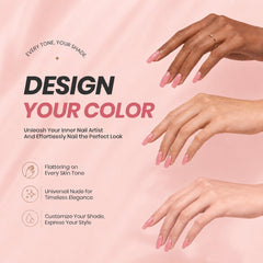 beetles gel polish brush stroke close-up showing smooth application and even pigment