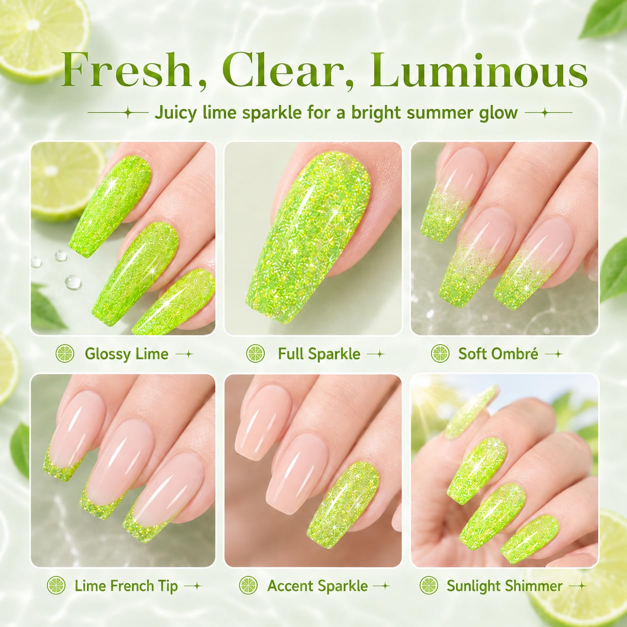 Beetles cured nails under LED lamp showing durable glossy finish