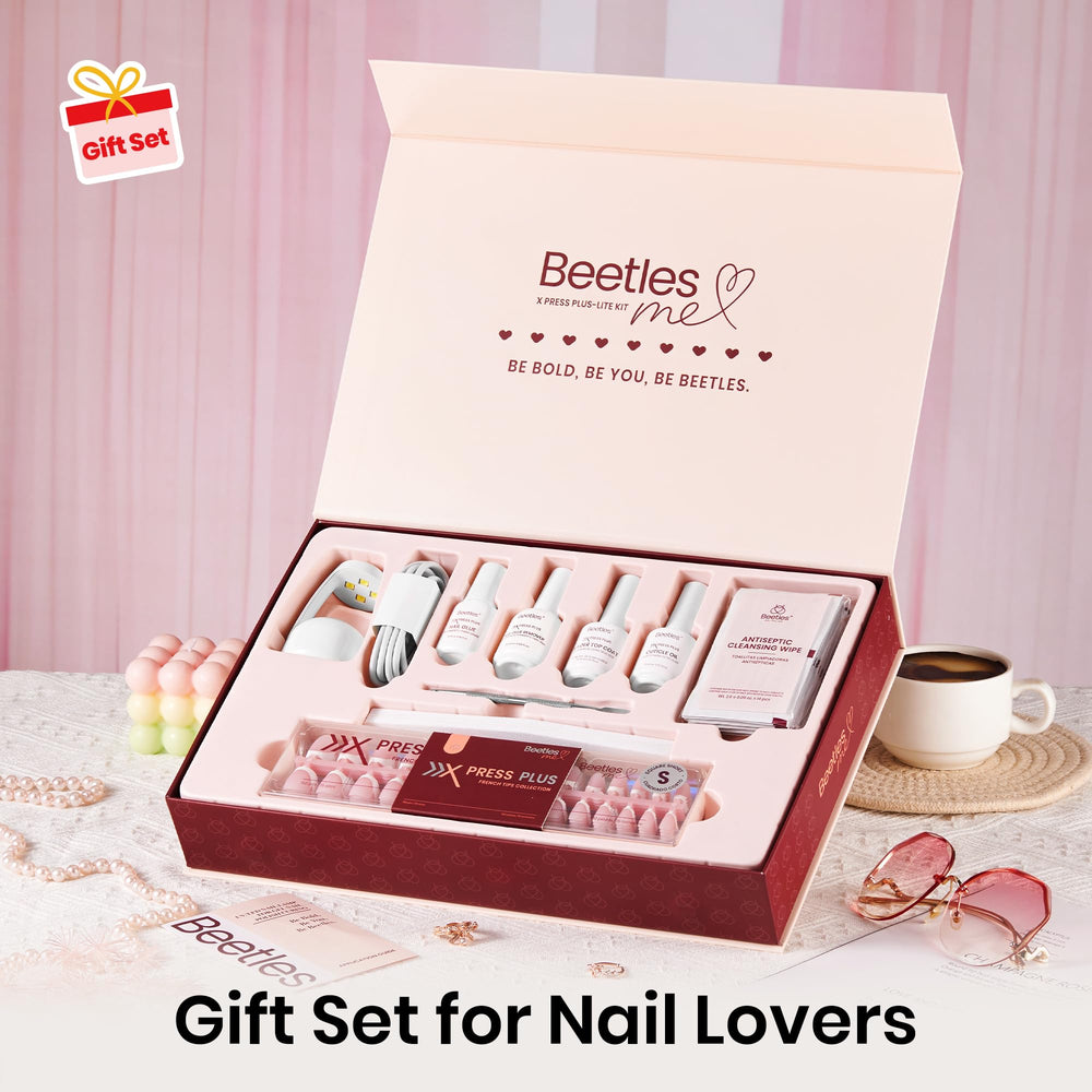 Beetles cuticle oil applied to finished nails improving shine and health