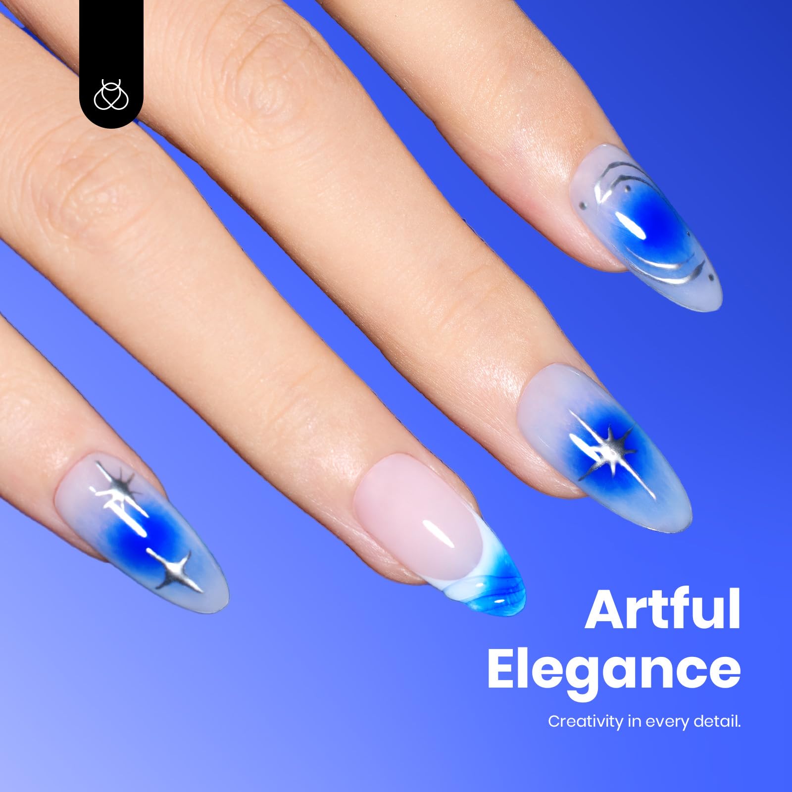 beetles nail swatch on hand displaying salon-quality finish benefit