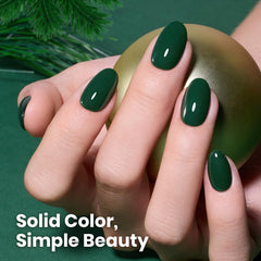 Beetles gel polish applied on nails showing glossy cured finish benefit