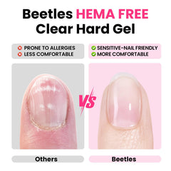 Beetles detachable flat brush detail for smooth, precise application