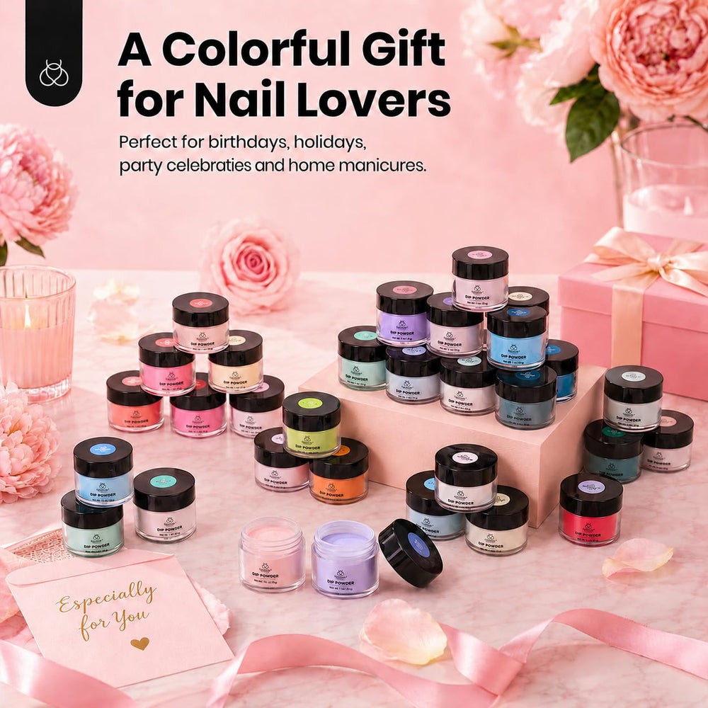 beetles gel polish size comparison with hand to show 0.35oz jars convenient for travel