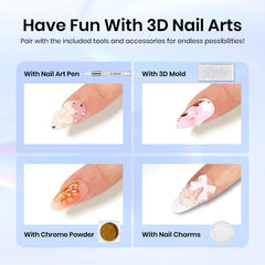beetles dual-ended silicone tools detail demonstrating flexible tips for shaping