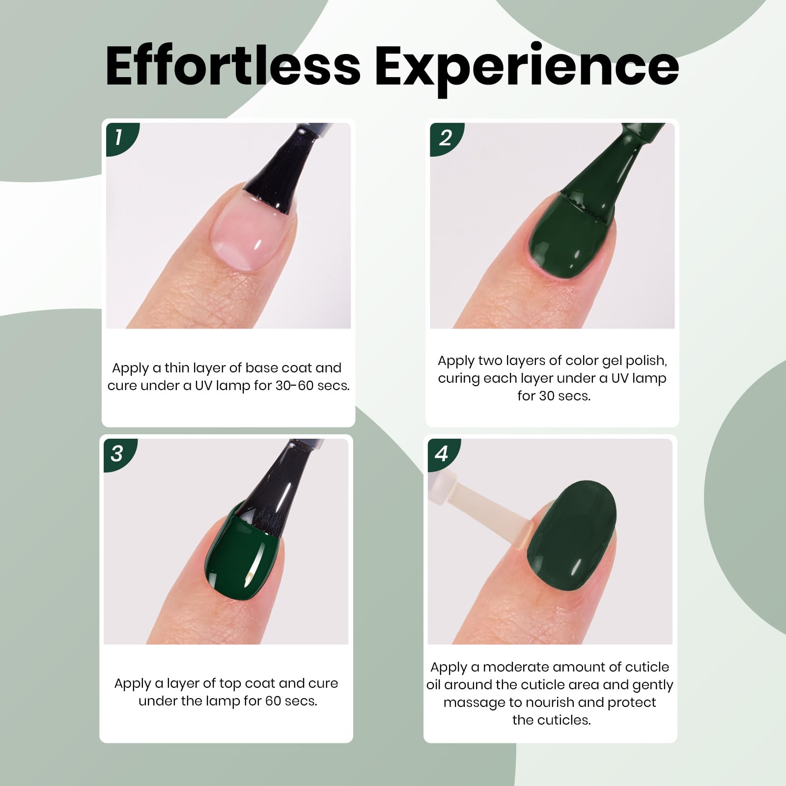 Beetles manicured nails with holiday props showing seasonal styling versatility