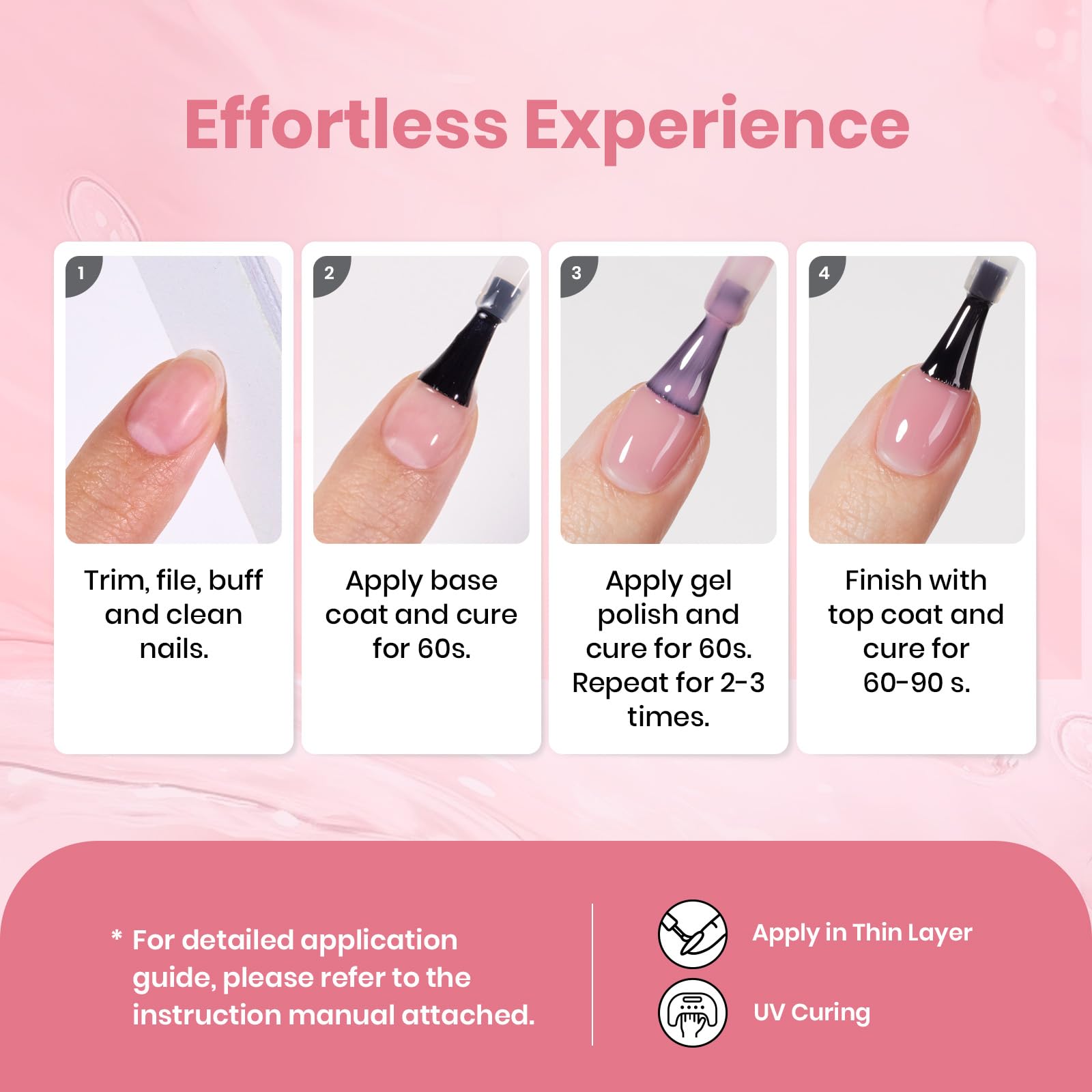 beetles finished french manicure idea showing subtle pink tips and elegant look benefit