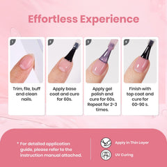 beetles finished french manicure idea showing subtle pink tips and elegant look benefit