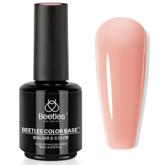 beetles Gel Polish bottle front view showing label and 15ml capacity, clear benefit: easy identification