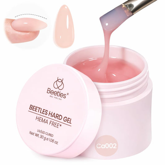 beetles jar front view showing jelly nude shade and professional packaging benefit