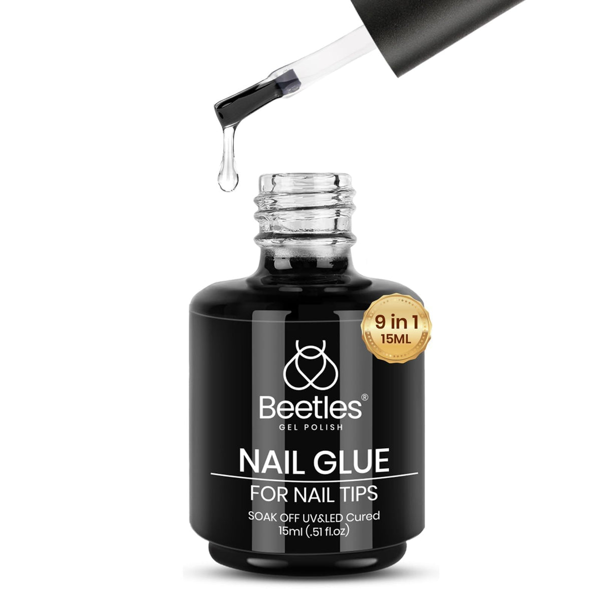 Beetles front packaging showing 15ml bottle and label, clear product identity and professional look