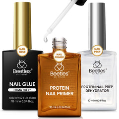Beetles front packaging of 3pc kit showing contents and benefits