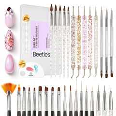 beetles front packaging case open showing organized brush set and quick access