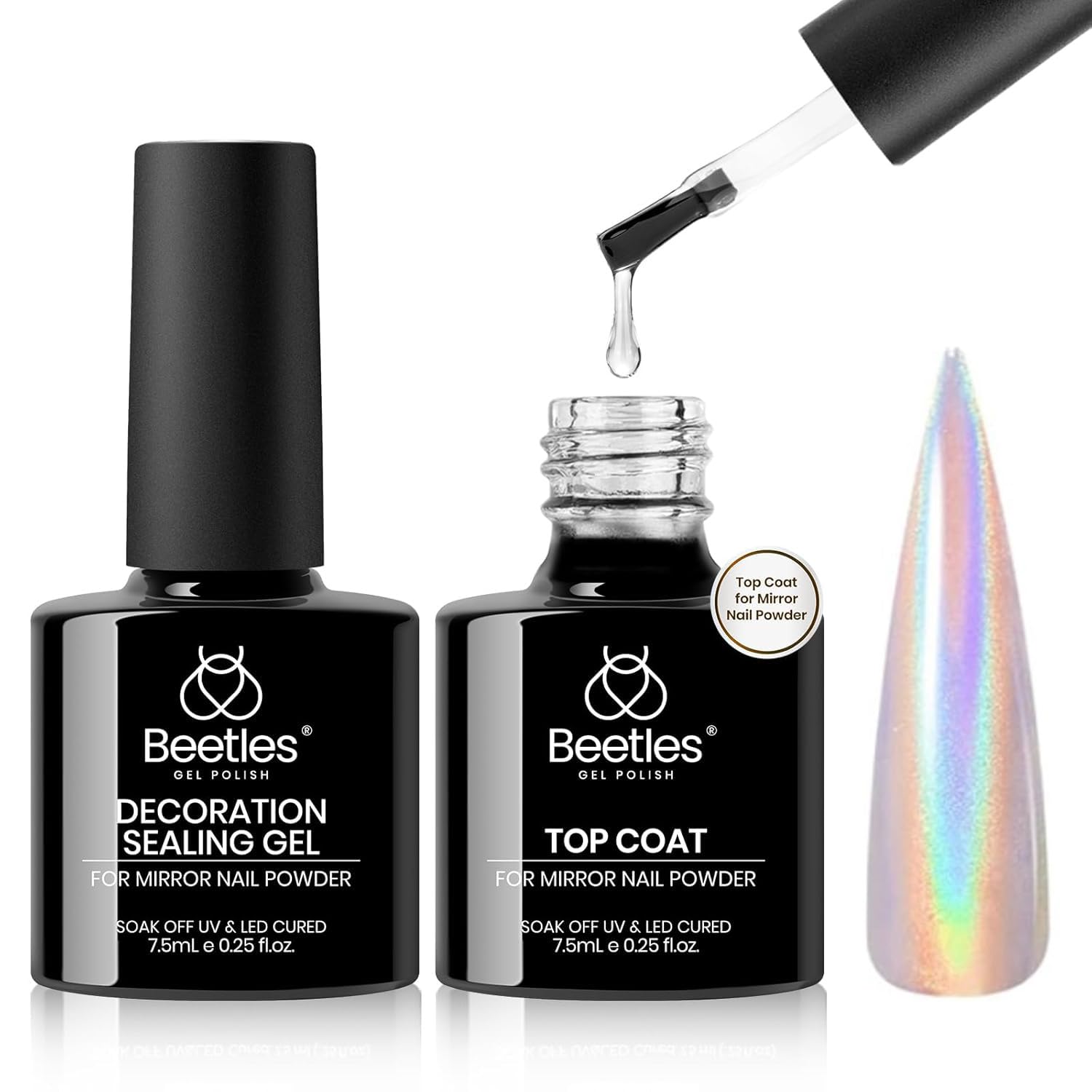 beetles front packaging showing two 7.5ml bottles and brand clarity benefit