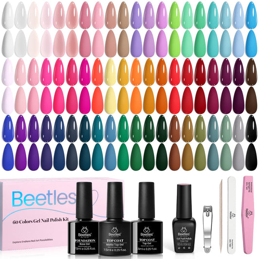 beetles front packaging showing complete kit and organized bottles, clear product overview benefit