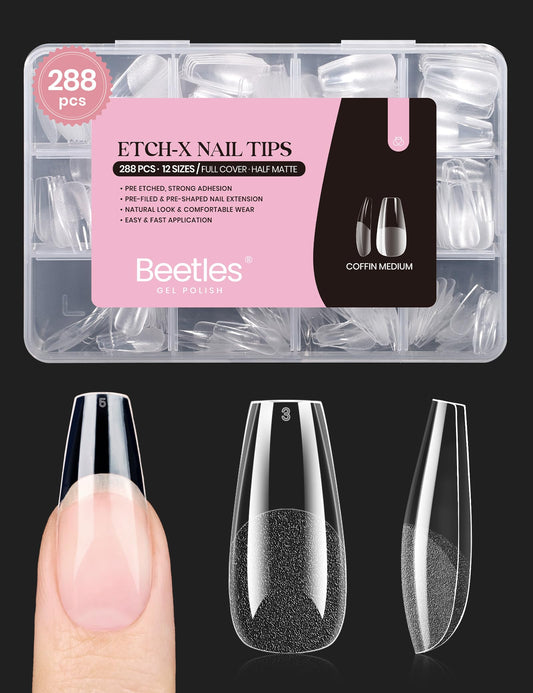 beetles front packaging showing 288-piece coffin set and kit benefits