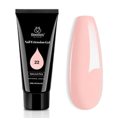 Beetles front packaging showing natural pink tube and quantity benefit